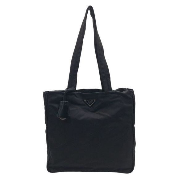 Prada Nylon Tessuto Triangle Logo Tote Bag - Picture 1 of 6